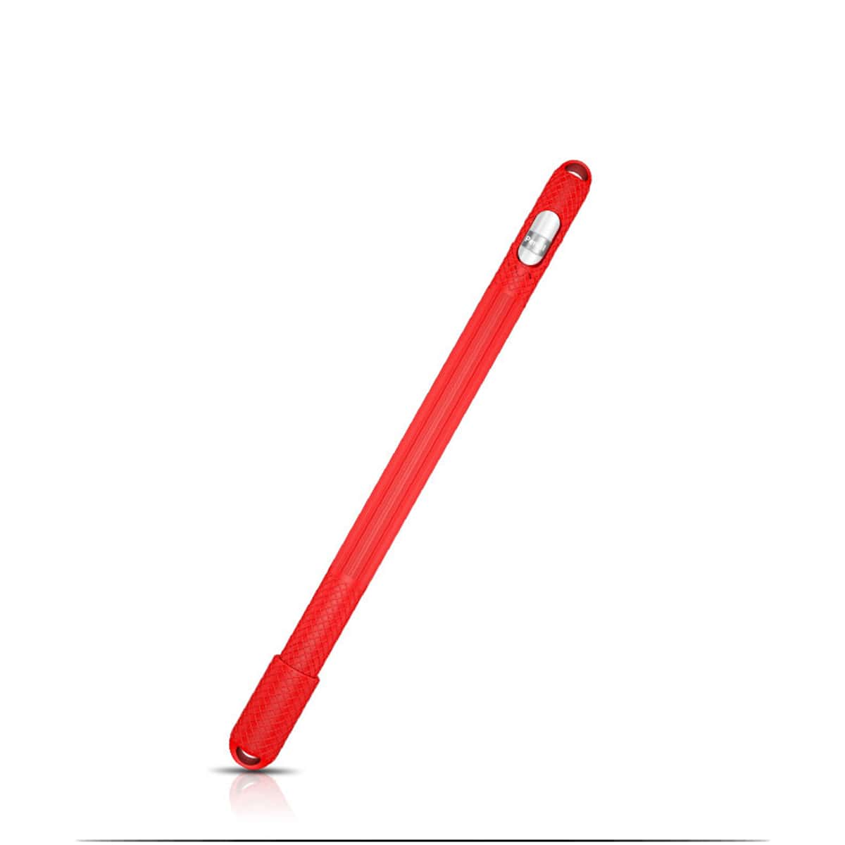 

Solid Apple Pencil Case, Red
