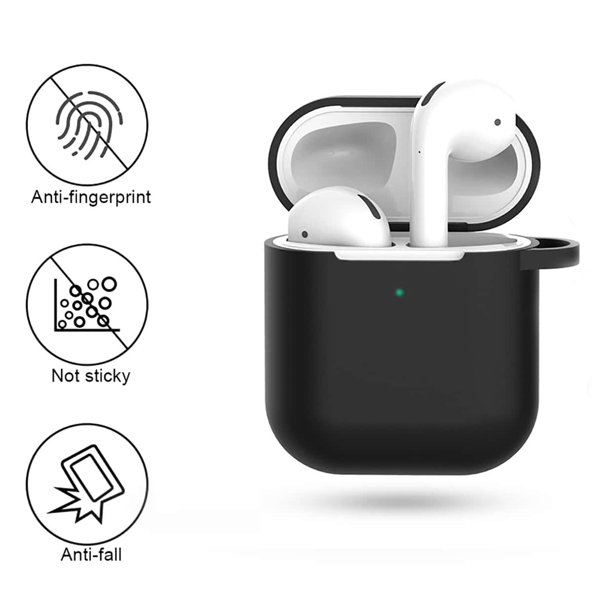 

Simple AirPods Case, Black