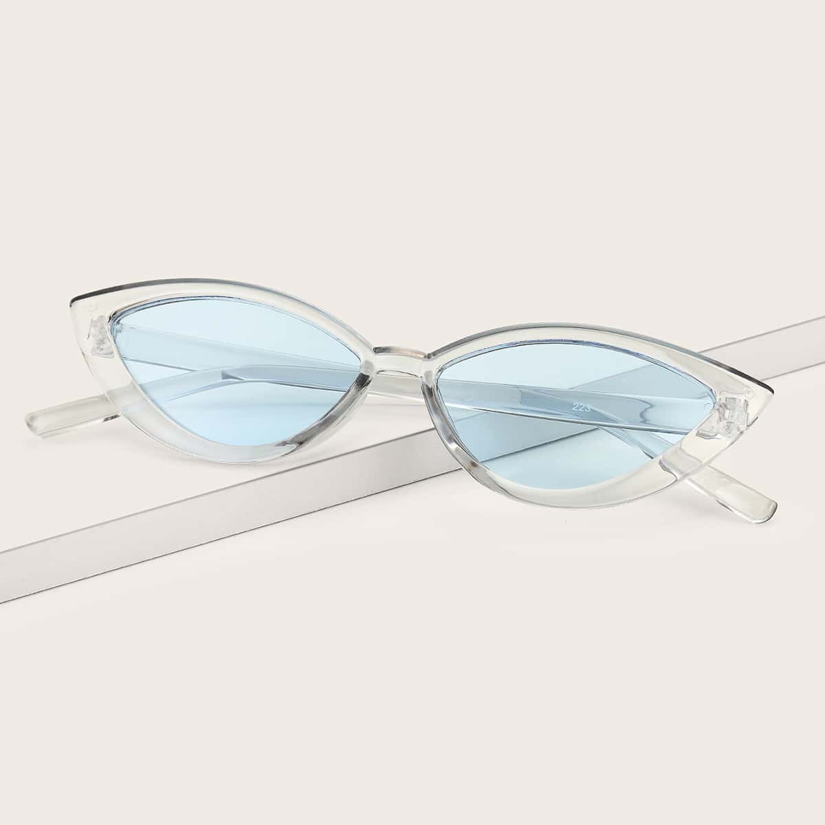 

Clear Frame Cat Eye Sunglasses