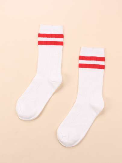 Striped Pattern Socks