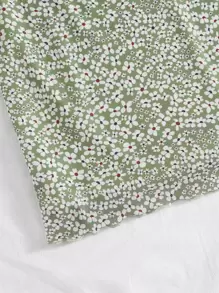 Soleia Lettuce Trim Ditsy Floral Mesh Skirt