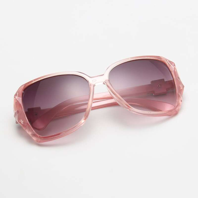 

Acrylic Frame Sunglasses, Pink