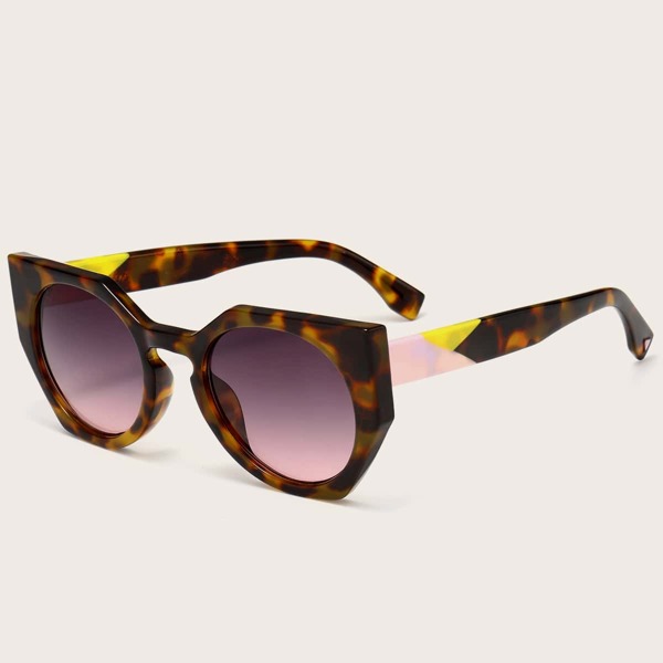 

Turtle Tinted Lens Sunglasses, Camel