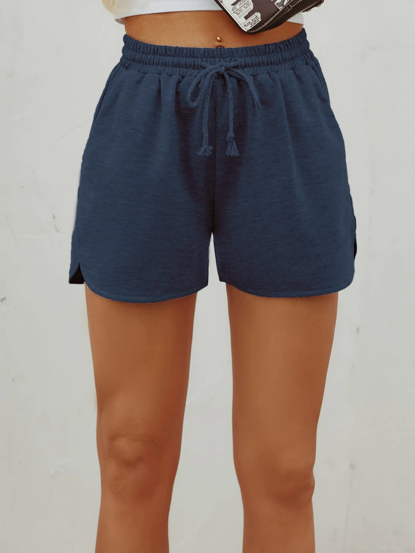 Shein drawstring shorts Clearance