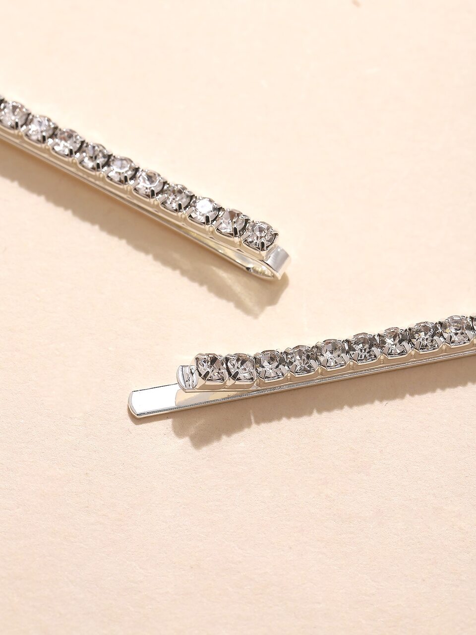 2pcs Rhinestone Decor Bobby Pin Royal Hair Clips Claw Clips Hair Barrettes, School Stuff, Looks Of Party, Hair Accessories, Head Accessories, Hairpin, Bobby Pins