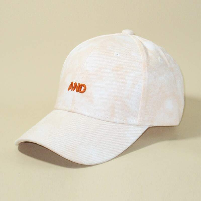 

Guys Letter Embroidered Baseball Cap, Multicolor
