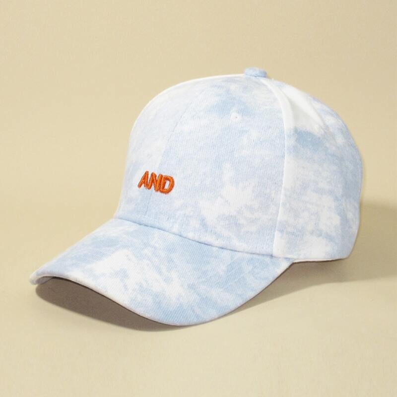 

Guys Letter Embroidered Baseball Cap, Baby blue