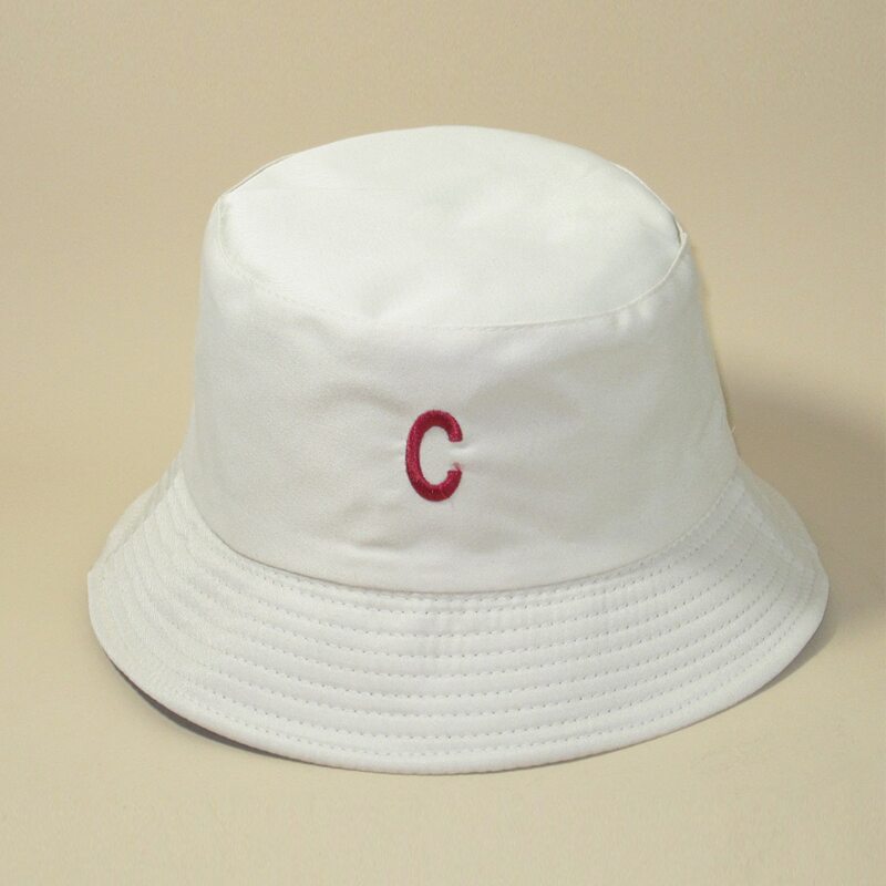 

Guys Embroidered Double-sided Bucket Hat, Beige