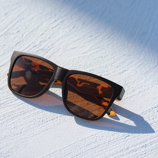 

Acrylic Frame Polarized Sunglasses, Brown