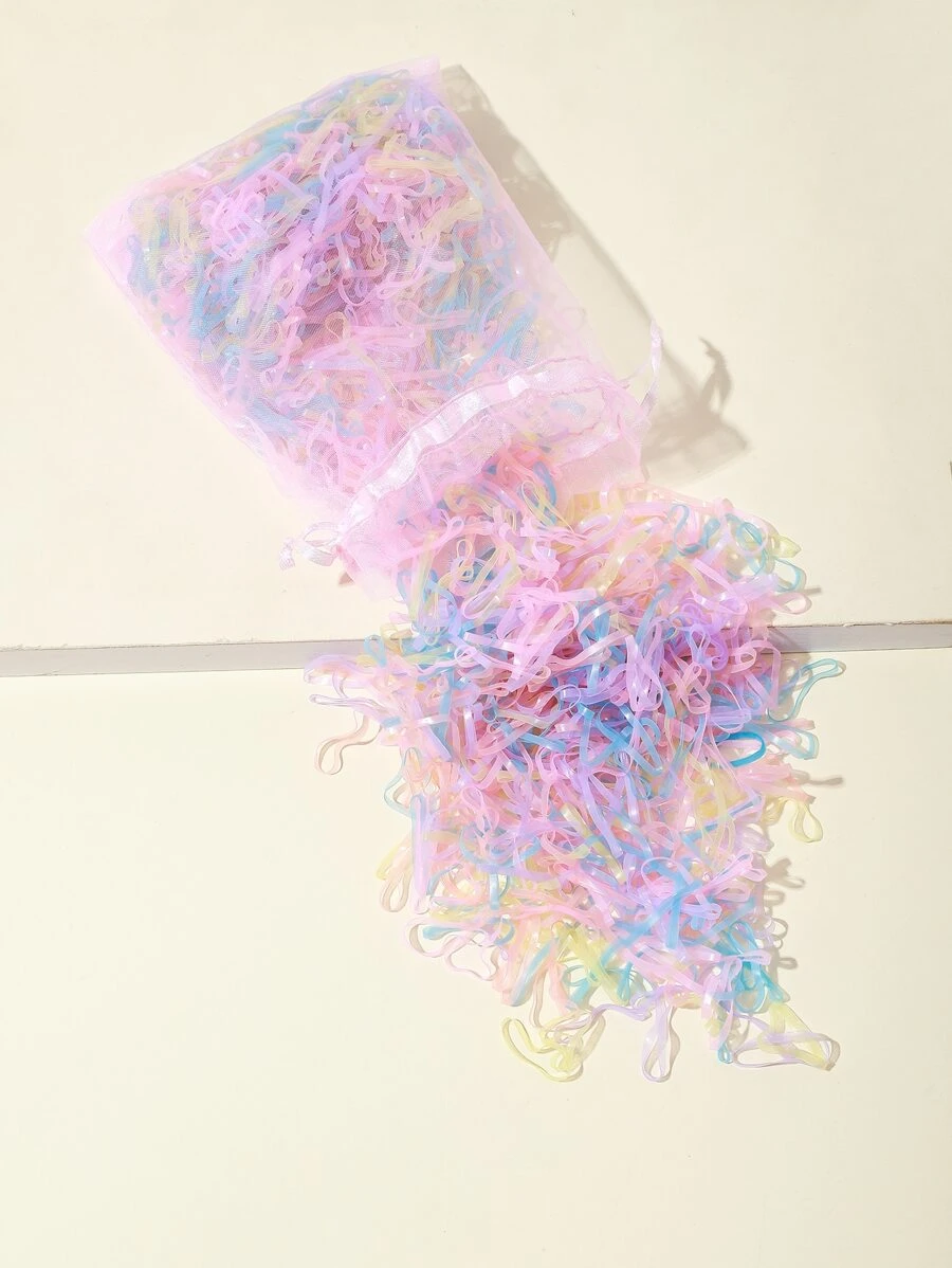 1000入組一次性髮圈