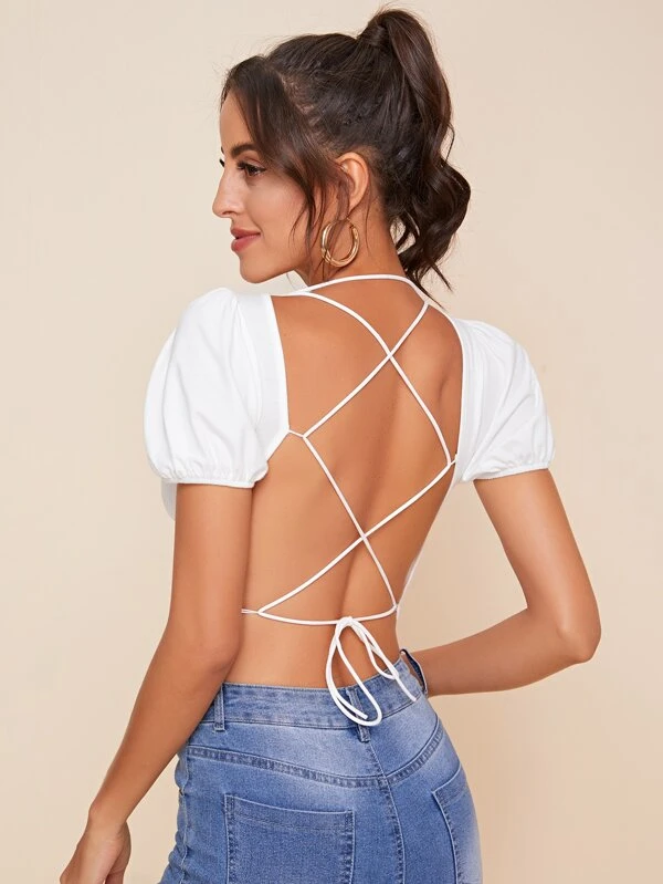 backless top shein