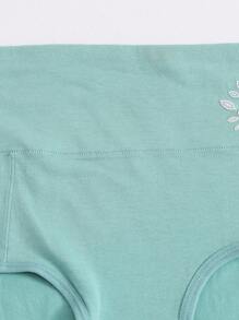 2 件装孔雀高腰内裤套装