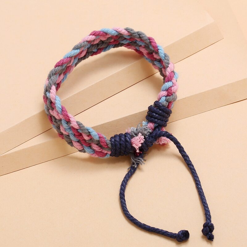 

1pc Braided Bracelet, Multicolor