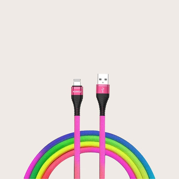 

Кабель для передачи данных iPhone цвета радуги, Многоцветный