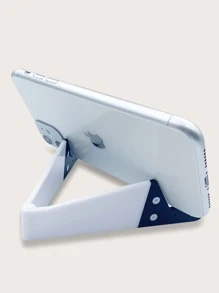 Soporte de celular plegable - Blanco - Ver 1
