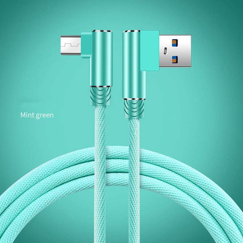

1pc Android Data Cable, Mint green