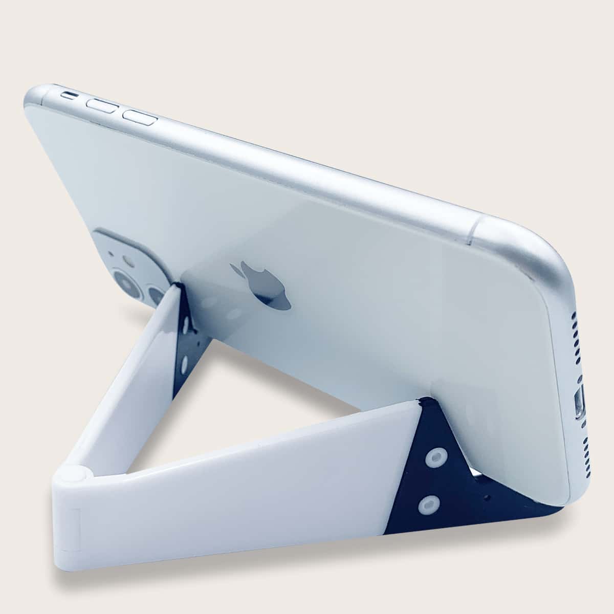 

Foldable Phone Holder, White