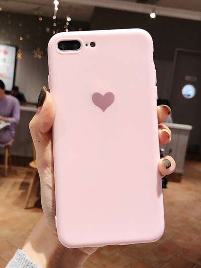 Hülle mit Herz kompatibel zu iPhone