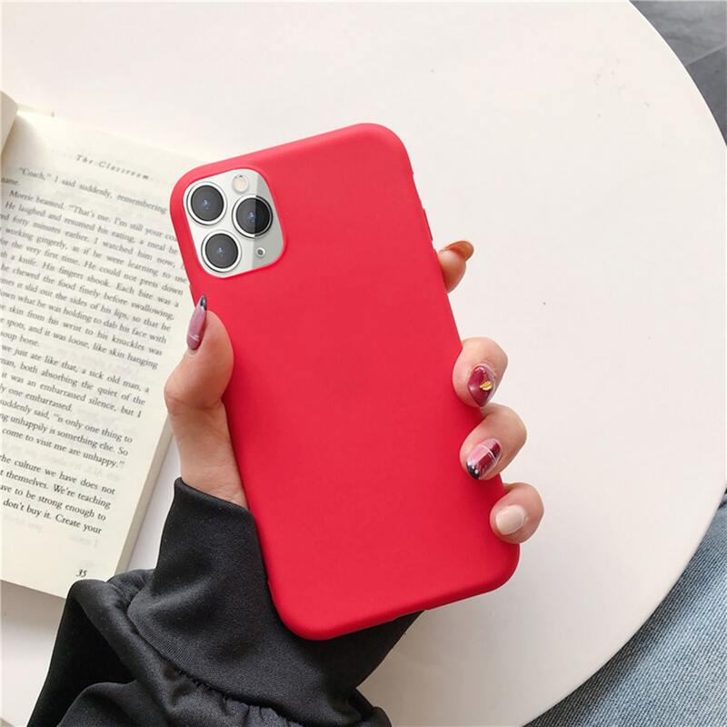 

Solid iPhone Case, Red bright
