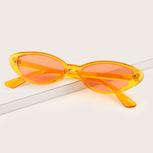 

Acrylic Frame Sunglasses, Orange