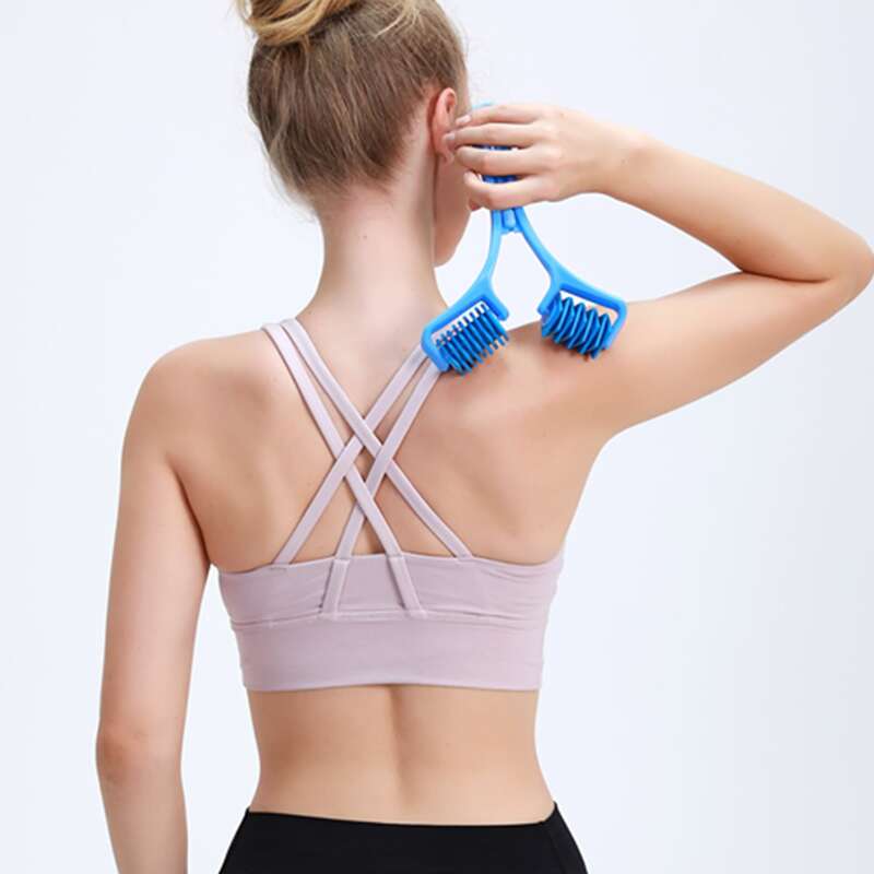 

1pc Body Massage Roller, Blue