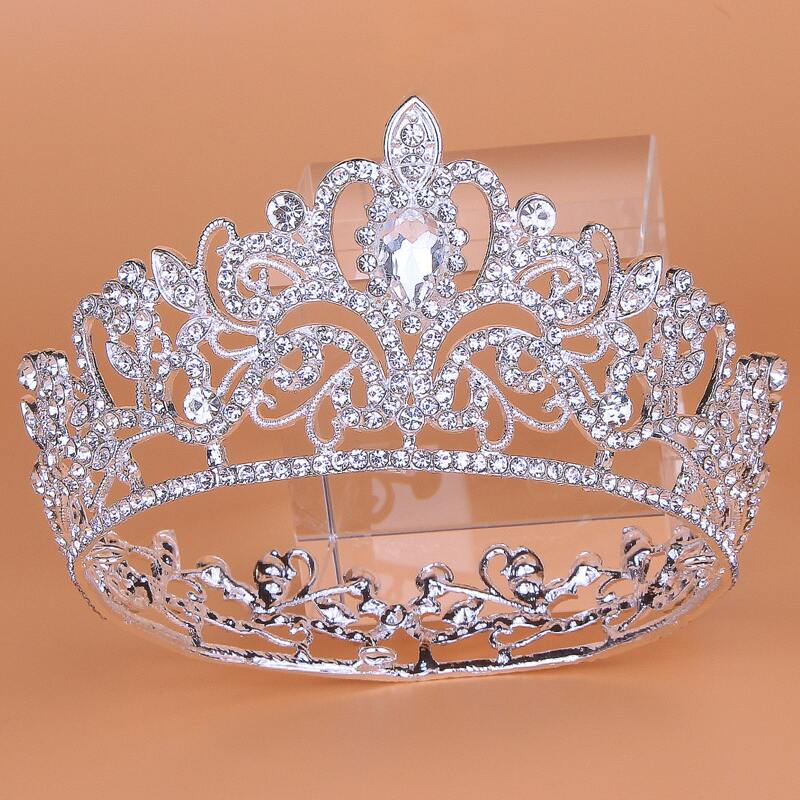 

Rhinestone Decor Hair Accessory, Silver