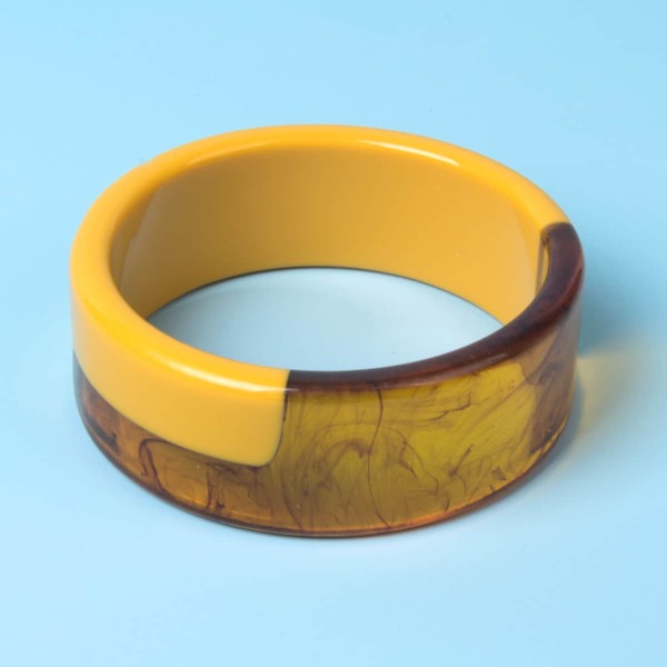 

Colorblock Round Bracelet, Yellow