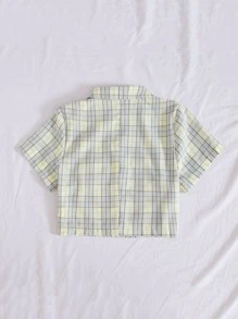 Muchica 格紋翻領襯衫