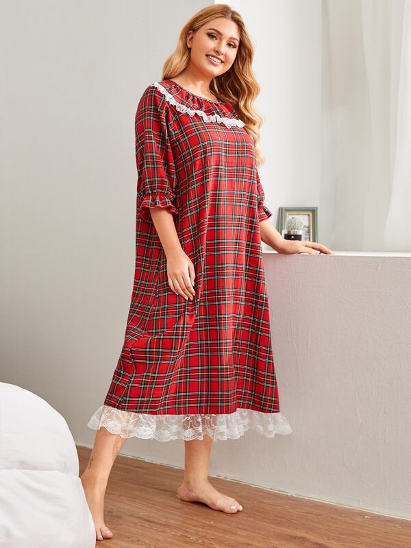 tartan nightdress