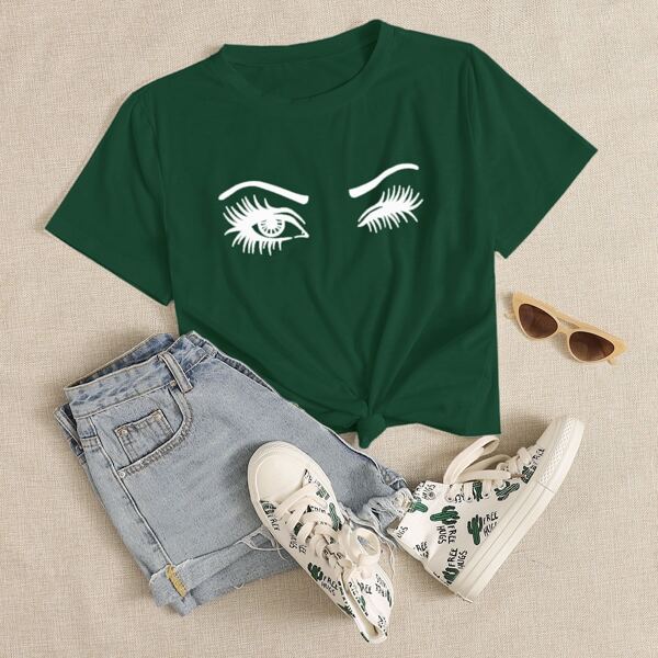 

Figure Graphic Short Sleeve Tee, Dark green
