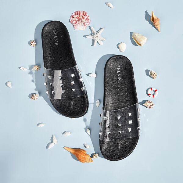 

Rivet Decor Clear Slides