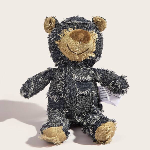 

1pc Cartoon Bear Dog Sound Toy, Blue