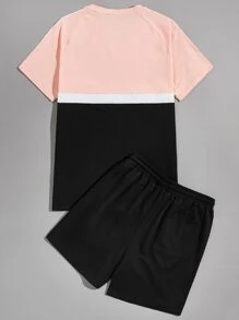 Manfinity RebelGame Bộ hai mảnh Nam Túi Slogan Nhiều màu Sẵn sàng - Nhiều màu - Xem 2