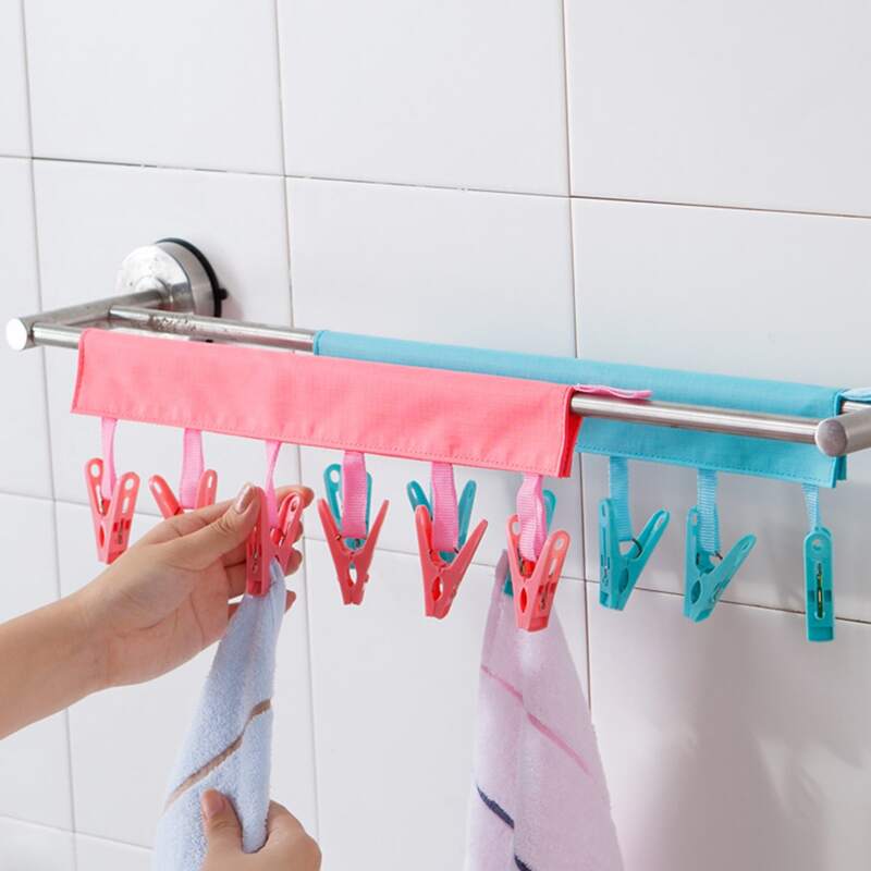 

1pc Portable Random Color Hanger, Multicolor