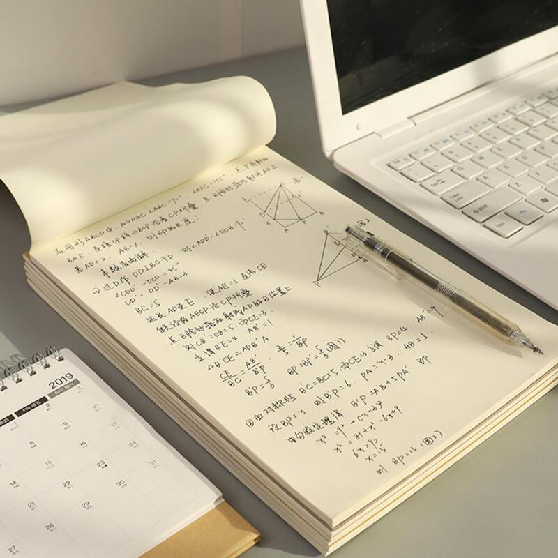 

1pc Thicken Draft Book, Khaki