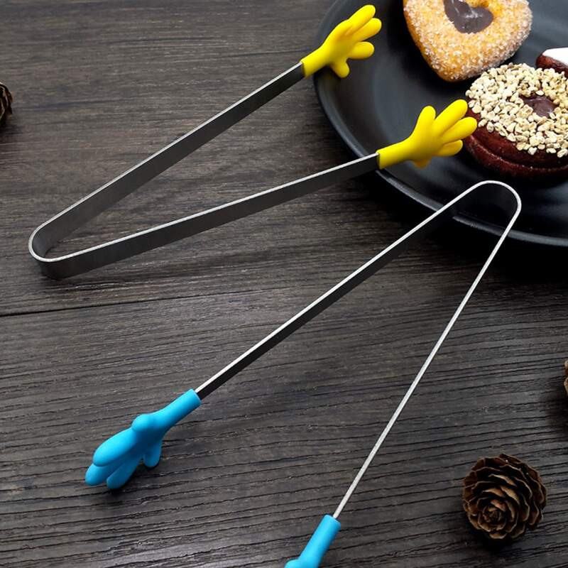 

1pc Hand Design Random Color Food Clip, Multicolor