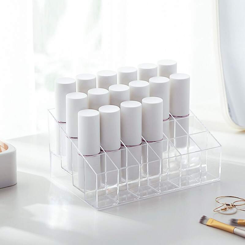 

Clear Lipstick Storage Box
