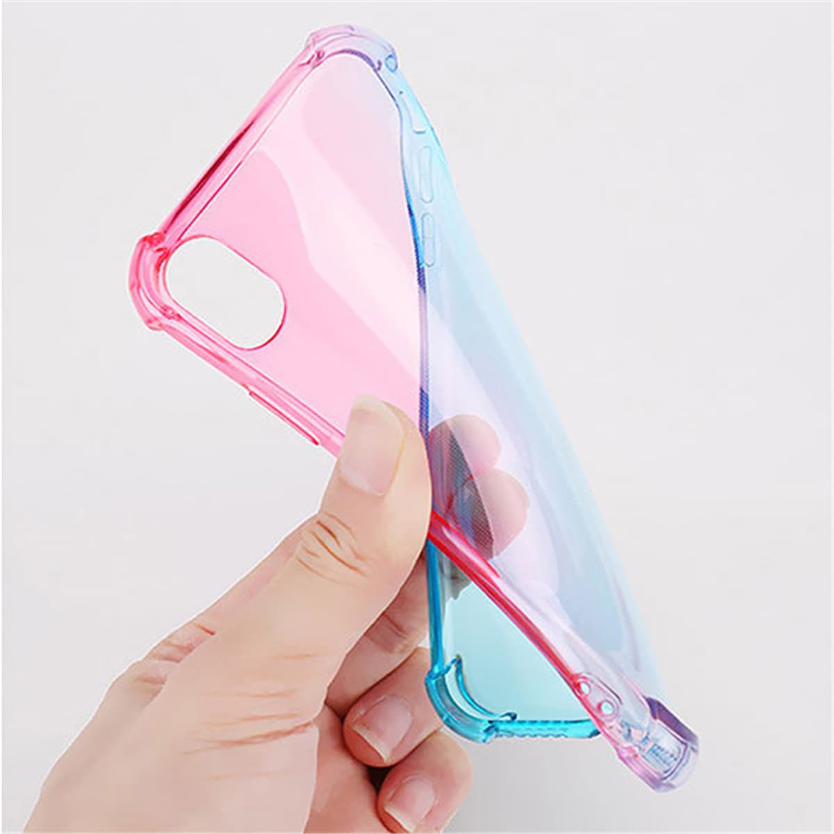 

Ombre Clear iPhone Case, Multicolor clear