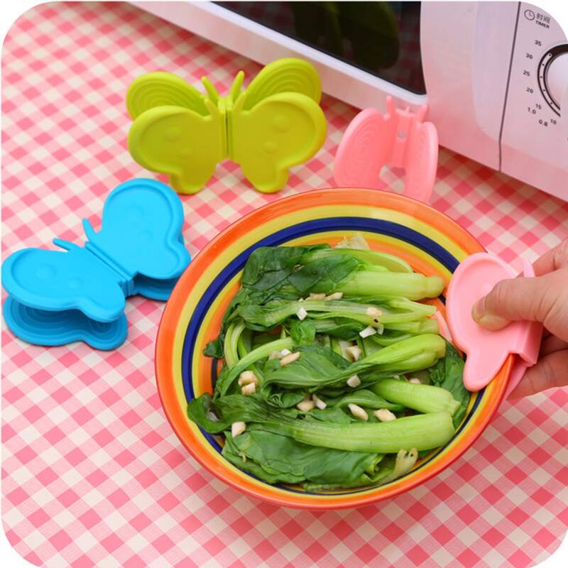 

2pcs Random Butterfly Anti-scalding Finger Clip, Multicolor
