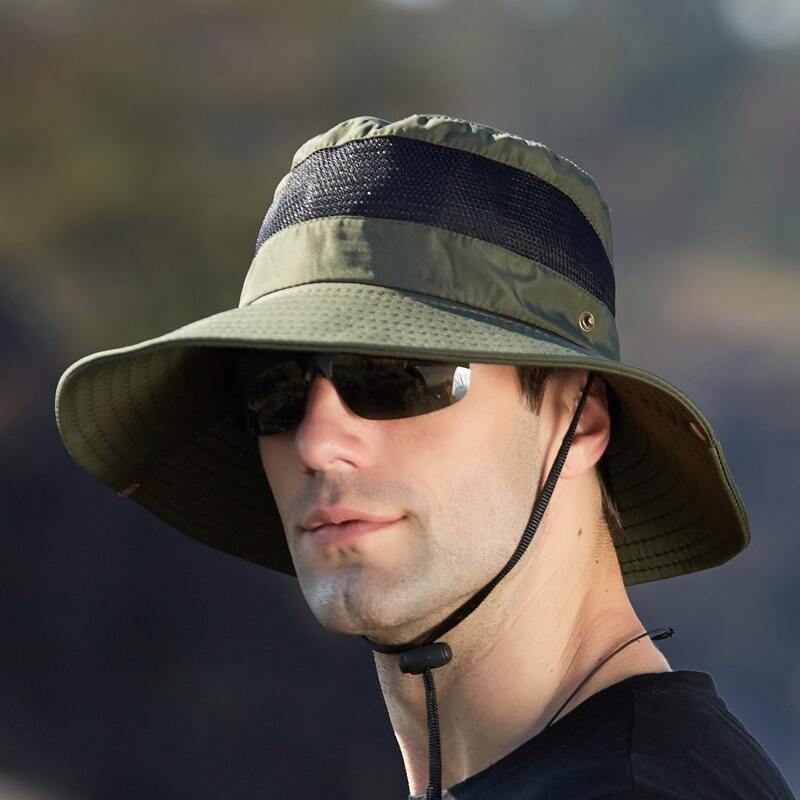 

Guys Plain Bucket Hat, Army green