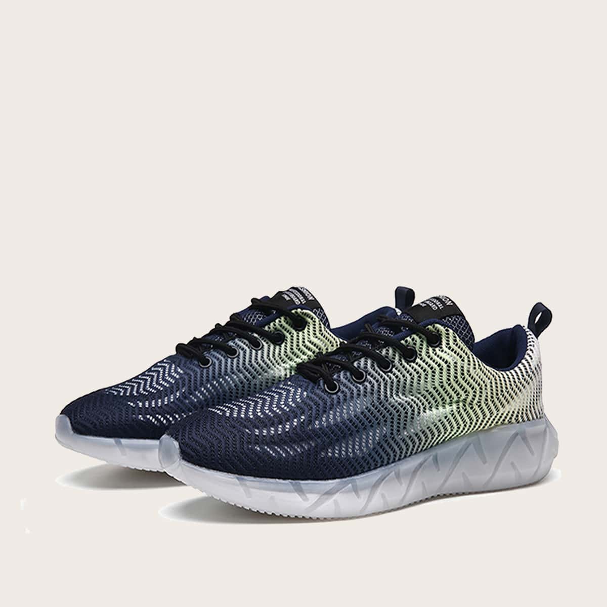

Guys Lace-up Front Colorblock Sneakers, Multicolor