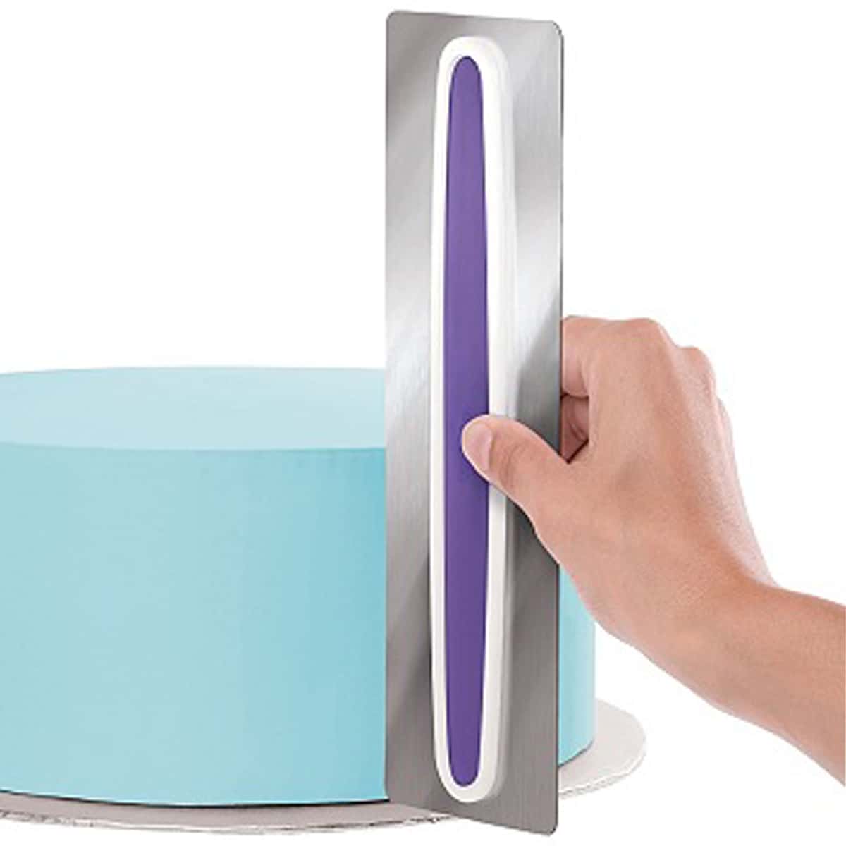 

Stainless Steel Cake Edge Scraper, Multicolor