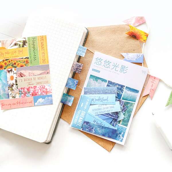 

60sheets Random Pattern Sticker, Multicolor