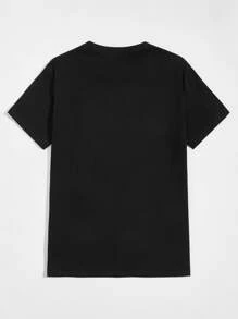 Manfinity VCAY Men Cotton Figure Graphic Top