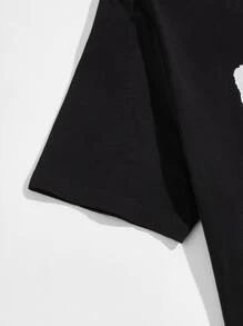 Manfinity VCAY Men Cotton Figure Graphic Top