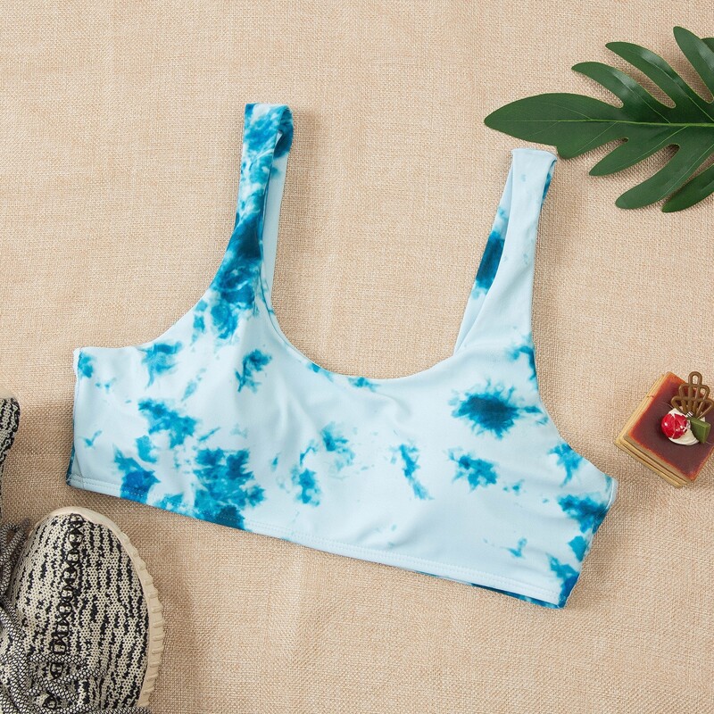 

Tie Dye Bikini Top, Multicolor