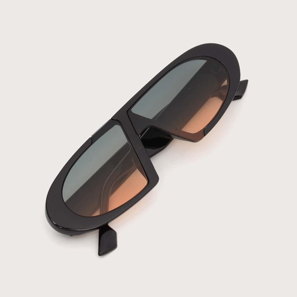 

Gradient Lens Sunglasses, Black