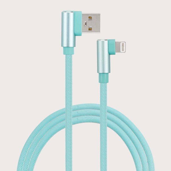 

1pc Fast Charging iPhone Charging Cable, Blue