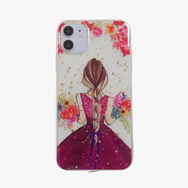 

1шт блестящий чехол для iPhone, Многоцветный
