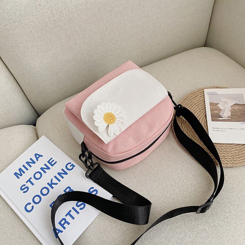 

Floral Pocket Front Crossbody Bag, Multicolor